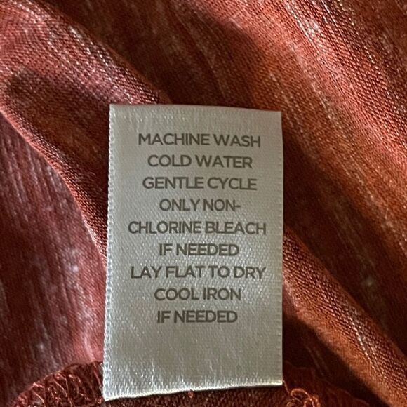 Rust Tunic By Mirror Image Relaxed Fit - Picture 7 of 7